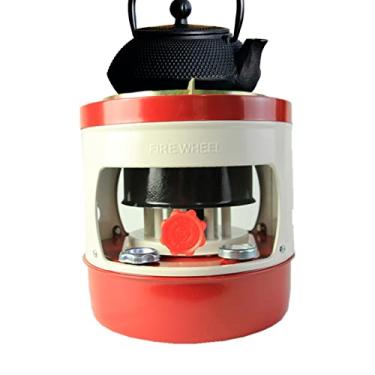 Imagem de Fogão a querosene - Fogão Camping para Exterior,querosene ao ar livre 10 pavios Fogão acampamento Aquecedor metal durável Fogão acampamento a querosene Fogão