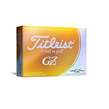 Imagem de Bolas de golfe TITLEIST GRANZ 1ZGPJ, 1 dúzia (pacote com 12), pérola dourada premium
