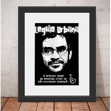 Imagem de Quadro Legião Urbana 56x46cm Vidro + Paspatur U1844