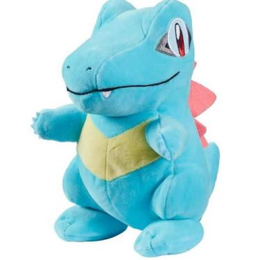 Boneco Pelúcia Pokémon Totodile - Sunny Brinquedos