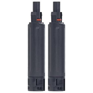 Imagem de Conector de fusível solar fotovoltaico, condutor de cobre estanhado à prova d'água IP68 1000 v conector fotovoltaico solar retardador de chama conexão multiponto para conectar painel solar 20A