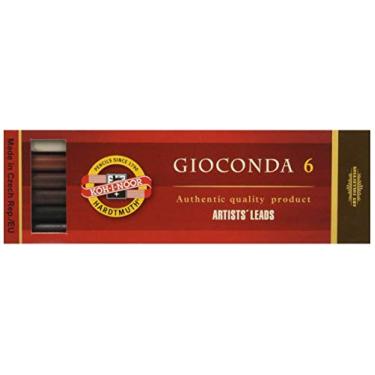 Imagem de Koh-I-Noor Giz de desenho para lapiseira de 5,6 mm de diâmetro I (conjunto de 6)