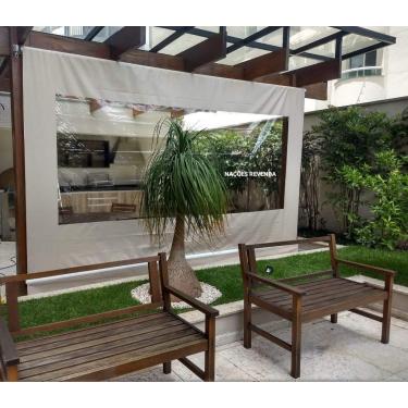 Imagem de Lona Confeccionada para Toldo Cortina Retrátil Medidas 3m x 2,50m