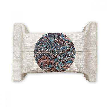 Imagem de Abstrato Sem Costura Textura Peixe Animal Capa de Papel Papel Lenço Saco de Algodão