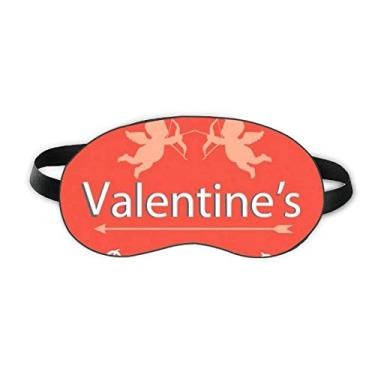 Imagem de Happy Valentine's Day Angels Love Sleep Eye Shield Soft Night Blinfold Shade Cover
