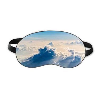 Imagem de Sunshine Clouds Blue Sky Sleep Eye Shield Soft Night Vlindfold Shade Cover