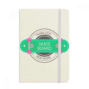 Imagem de Caderno esportivo de inverno com estampa de desenho animado, capa dura de tecido, diário clássico