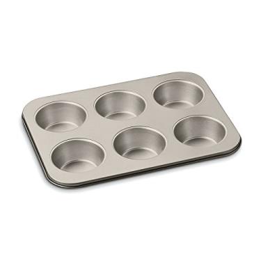 Imagem de Cuisinart Forma antiaderente clássica para 6 muffins da Chef, 35,5 cm, bronze