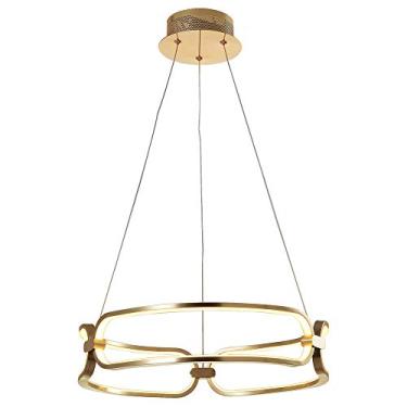 Imagem de Pendente Lumina Bella Iluminação Lumina French Gold 45 Cm X 9.5 Cm