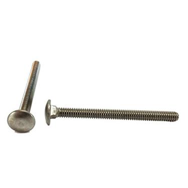 Imagem de Parafuso de transporte inoxidável 1/4-20 x 3 (comprimentos de 3/10.2 cm a 12.7 cm disponíveis na listagem), aço inoxidável 18-8, 50 peças (1/4-20x3)