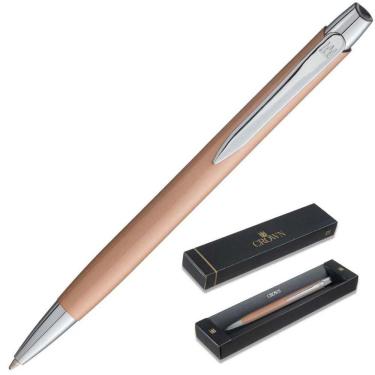 Imagem de Caneta Esferográfica CROWN Berna Luxo Premium Bronze