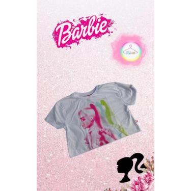 Imagem de Blusa Cropped Barbie - Branco - Fakini
