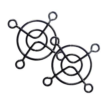 Imagem de Grelha para ventilador preta de 40 mm, 2 Pack