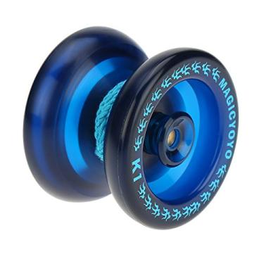 Imagem de K1 Spin Alumínio Metal Yoyo,Professional K1 Spin ABS Yoyo bola 8 KK Bearing com corda giratória para crianças