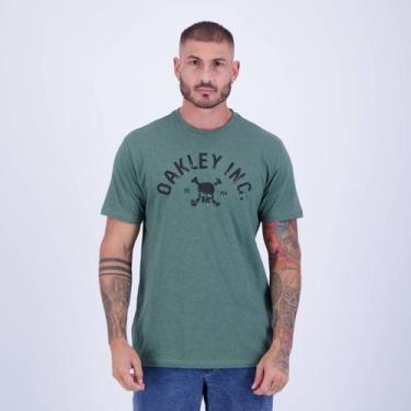 Imagem de Camiseta Oakley Inc Skull Verde
