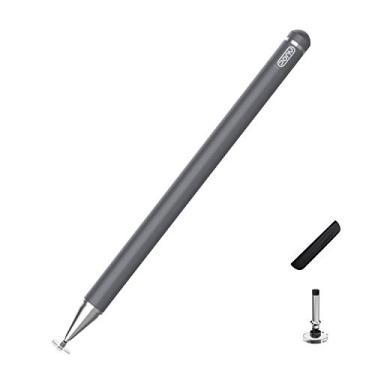 Imagem de Capacitive Pen High Sensitivity & Fine Point, Magnetism Cover Cap, Universal for Apple/iPhone/Ipad pro/Mini/Air/Android/Microsoft/Surface and Other Touch Screens. (Grey)