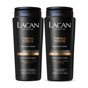Imagem de Kit Lacan Fibra E Force Shampoo + Condicionador Fortalecedor