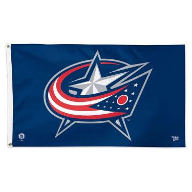 Imagem de WinCraft Bandeira NHL Columbus Blue Jackets Deluxe, 91 x 152 cm