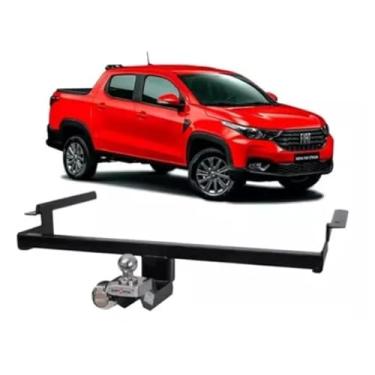 Imagem de Enforth Hitch Master - Engate Reboque Fixo para Fiat Strada 20/24 Cabine Simples/Dupla - Capacidade de Tração 500Kg - INMETRO