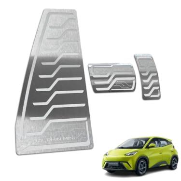 Imagem de Pedaleiras Aço Inox Escovado Dolphin Mini com Descanso de Pé (Prata)