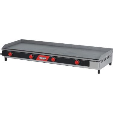 Imagem de Chapa A Gás Queimador Gaveta 150x48 Fg15 Croydon Chapa Para Lanches 150x48