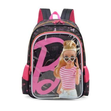 Imagem de Mochila Escolar Barbie Com Led Brilha De Costas Luxcel