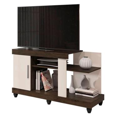 Imagem de Rack Bancada para TV 42 Polegadas 120cm Canadá - Móveis Leão