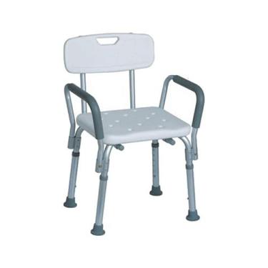 Imagem de Banqueta de Banho - Segurança e Equilíbrio | Branca | 110kg