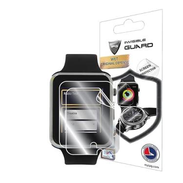 Imagem de IPG Protetor de tela de hidrogel para dispositivo vestível LILYGO Esp32 T-Watch V3 (2 unidades) Película transparente HD invisível antiarranhões - suave/autorreparação/bolha para V3