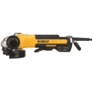 Imagem de DEWALT Esmerilhadeira angular, interruptor de remo, 12,7 cm / 15,2 cm (5 polegadas/15 cm), 13 Amp (DWE4324