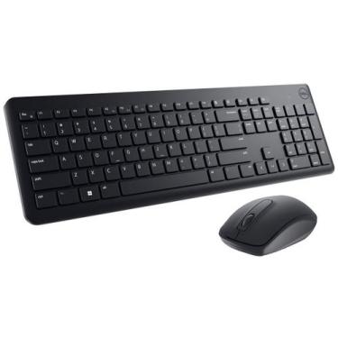 Imagem de Kit Teclado e Mouse sem Fio Dell KM3322W, Preto