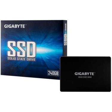 Imagem de SSD Gigabyte 240GB SATA 2.5 Leitura 500MB/s e Gravação 420MB/s, 240GB