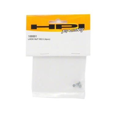 Imagem de Porcas m2.5 (4pçs) de automodelo hpi100551