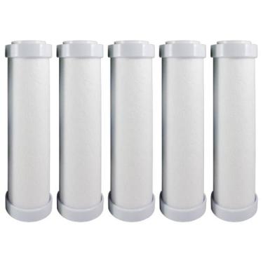 Imagem de 5 Elemento Filtrante Liso 9 3/4" com Acabamento  - Carbon Block