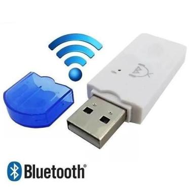 Imagem de Adaptador Receptor Bluetooth Usb Pendrive Carro Musica - Wtx Imports