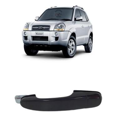 Imagem de Maçaneta Externa Porta direita Hyundai Tucson 2005 2006 2007 2008 2009