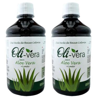 Imagem de Kit com 2 Suco de Babosa (Aloe Vera) - Limão - Olivos