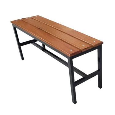 Imagem de Banco para Vestiário Linha Vestiário M Marrom - Design Office Móveis