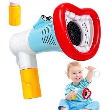 Imagem de Máquina Sopro Automática Bolha De Sabão Megafone Com Som