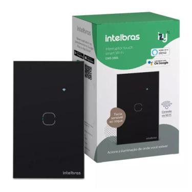 Imagem de Interruptor Smart Inteligente Touch Wi-fi 1 Tecla Ews 1001 Intelbras, 