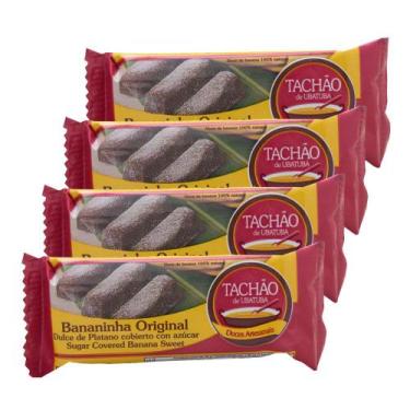 Imagem de Doce Tachão Bananinha Original 30g  Kit com quatro unidades