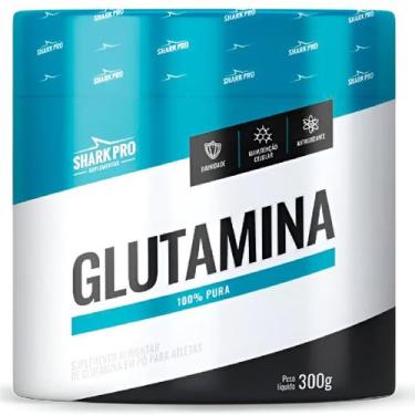 Imagem de Glutamina Shark Pro 100% Pura - 300G - Shark PRO Suplementos, 1 unidad