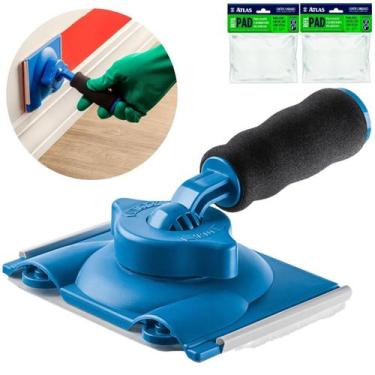 Imagem de Pad Pintura Acabamento Recorte Cantos Em Parede + 02 Refis - Atlas