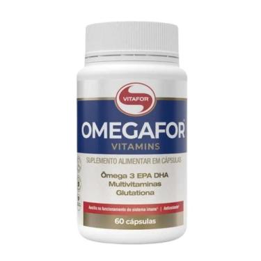 Imagem de Omegafor Vitamins Multivitaminas 60 Cps Vitafor -