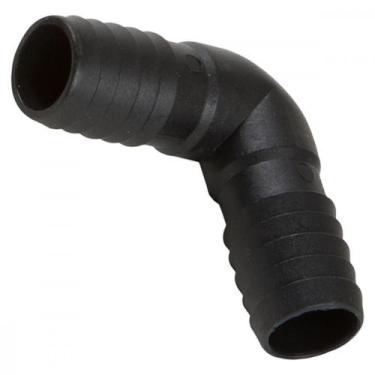 Imagem de Conexao Preta Joelho Interno Duplo 1'' ./ Kit Com 25 Peças - Plasbohn,