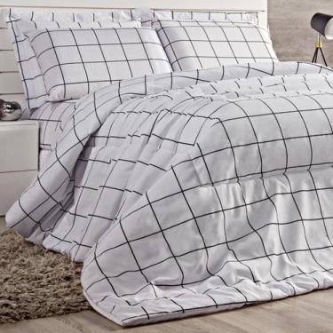 Imagem de Edredom Antialergico Casal Queen Aisha 100% Algodão Grosso - De Luca E