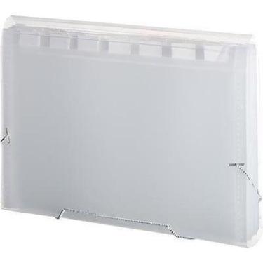 Imagem de Pasta Sanfonada Plástica A4 Transparente com 31 divisórias - Plascony