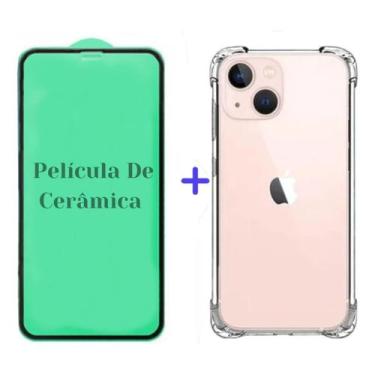 Imagem de Capa + Película De Cerâmica iPhone 15 Estilo Moderno - Pop Shope