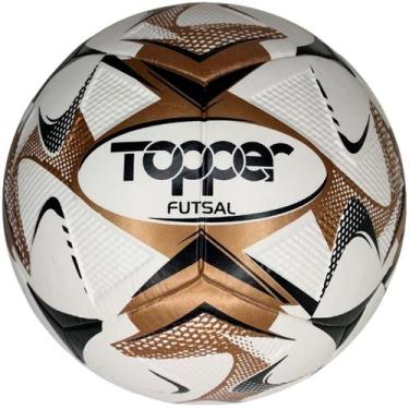 Imagem de Bola Topper Slick Tech Fusion Colorful Futsal, Único, Dourado