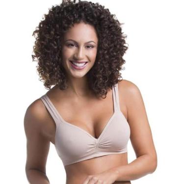 Imagem de Sutiã Básico Top T-Shirt Trifil C03294 Microfibra, Macadâmia, 42